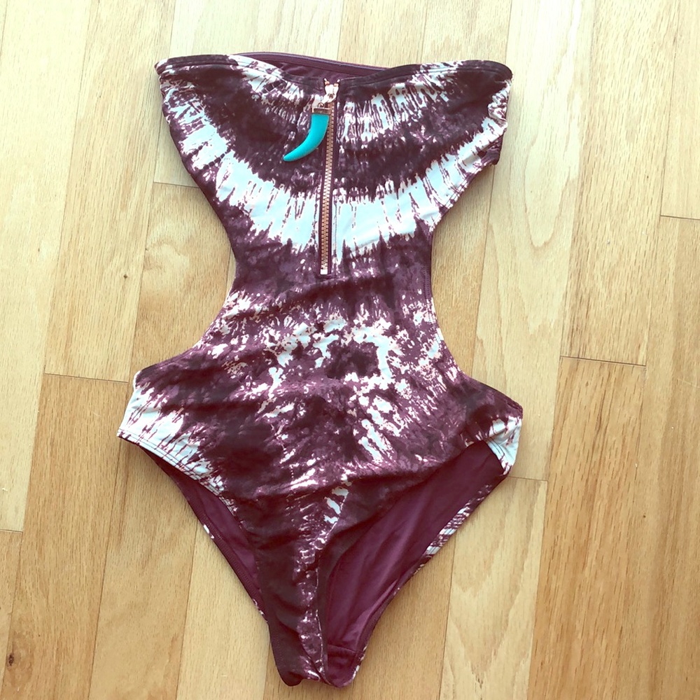 Tie-dye monokini